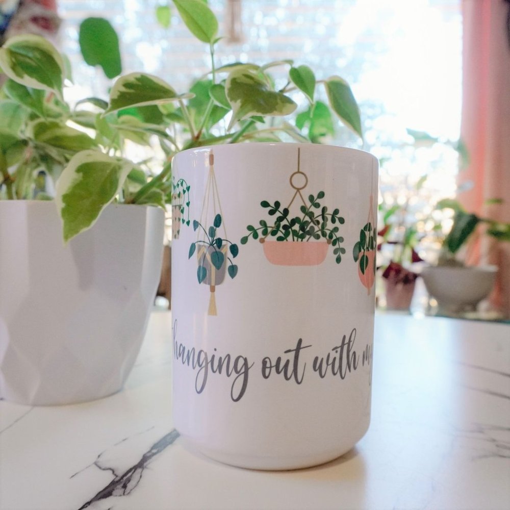 Hanging Out with Friends Full Wrap 15 Oz. Mug - Picture 3 of 6